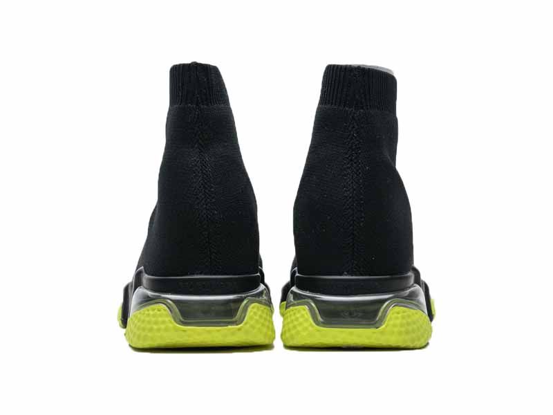 "Clear Sole Black Yellow Fluo"