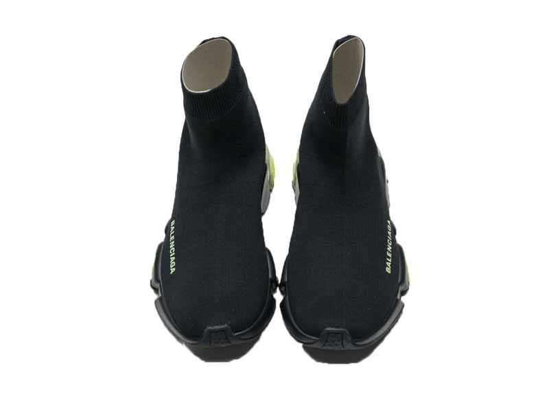 "Clear Sole Black Yellow Fluo"