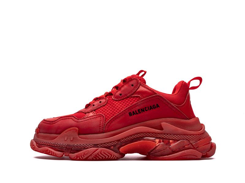 "Clear Sole Red"