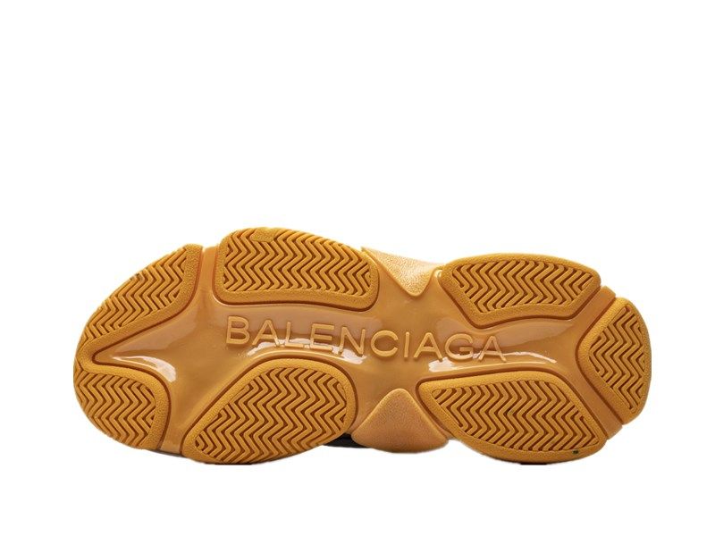 "Clear Sole Beige Yellow"