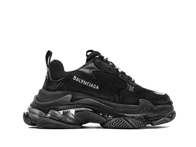"Clear Sole Black"