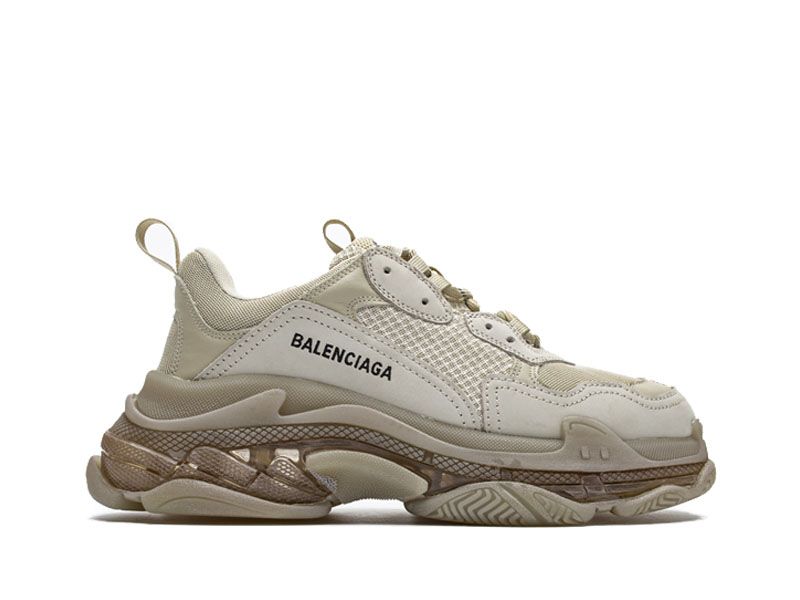 "Clear Sole Off White"