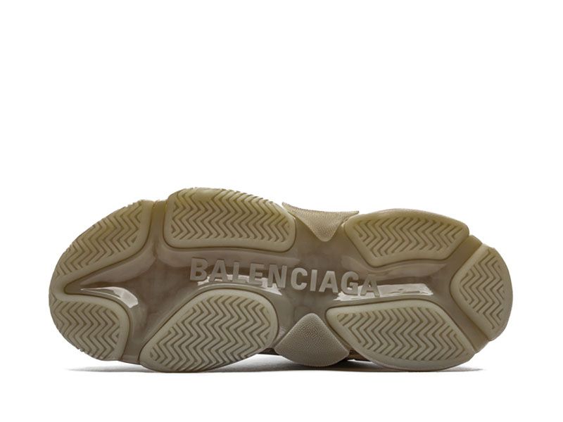 "Clear Sole Off White"
