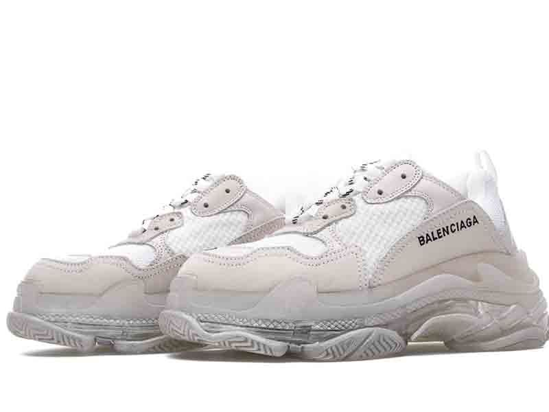 "Clear Sole White"