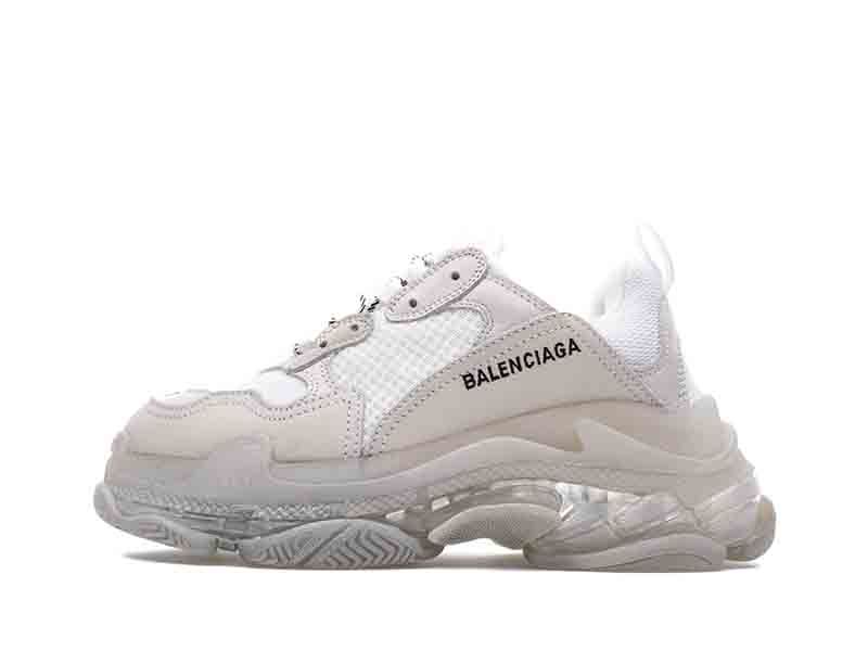"Clear Sole White"