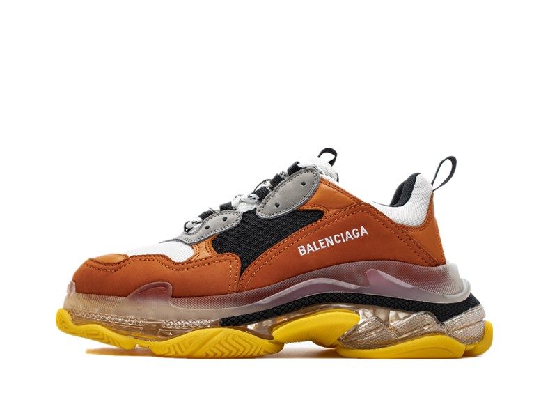 "Clear Sole Ash Orange"