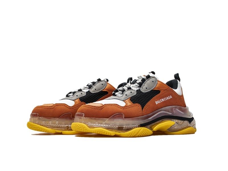 "Clear Sole Ash Orange"
