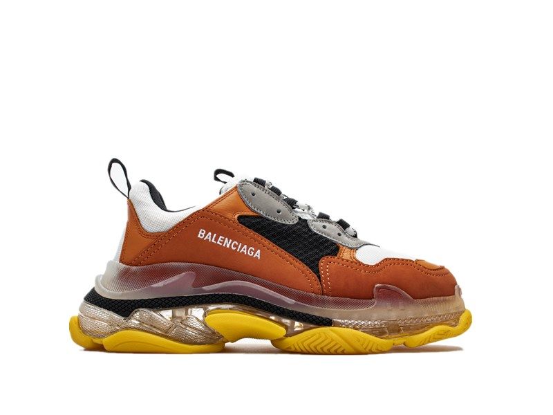 "Clear Sole Ash Orange"