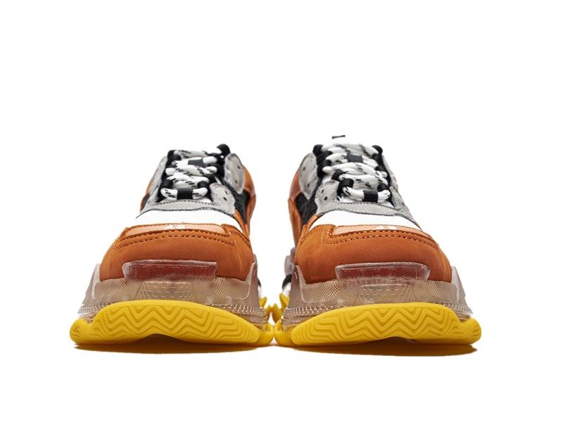 "Clear Sole Ash Orange"