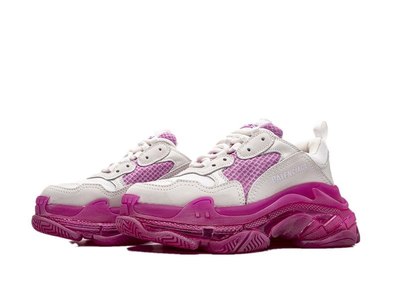 "Clear Sole White Peach"