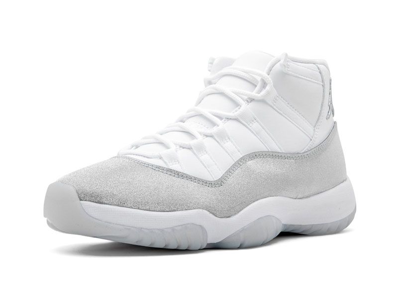 "White Metallic Silver"