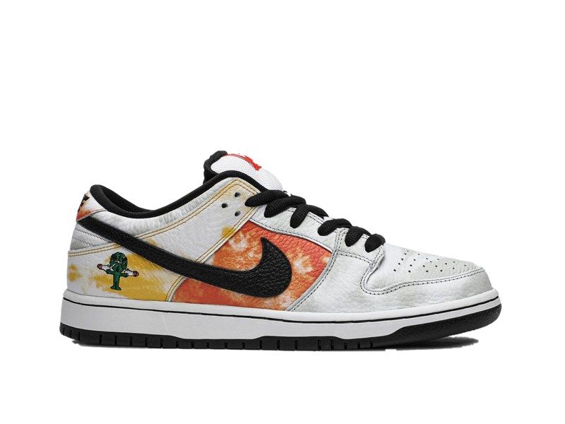 "Tie-Dye Raygun - White"