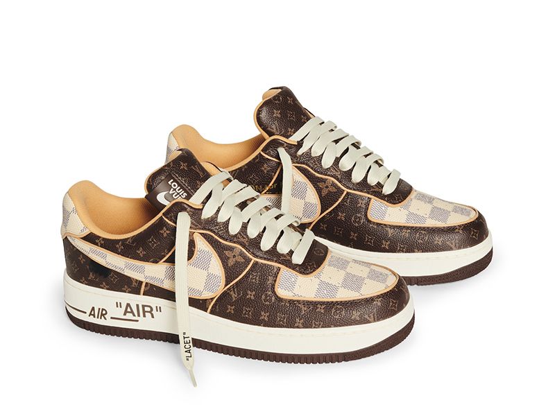 "Monogram Brown Damier Azur"